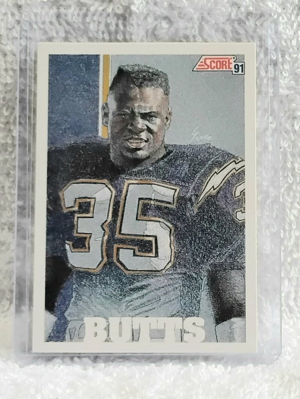 5/$20 Mint 1991 Score Marion Butts MVP NFL Card 628!!